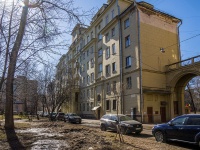 Krasnogvardeisky district, Stahanovtcev st, house 11. Apartment house