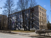 Krasnogvardeisky district, Stahanovtcev st, house 15. Apartment house