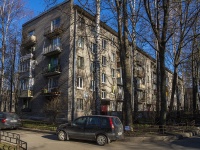 Krasnogvardeisky district, avenue Metallistov, house 10. Apartment house