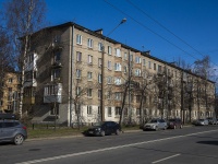 Krasnogvardeisky district, avenue Metallistov, house 12. Apartment house