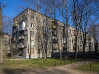 Krasnogvardeisky district, Metallistov avenue, house 16. Apartment house