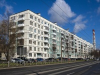 Krasnogvardeisky district, avenue Metallistov, house 50. Apartment house