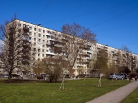 Krasnogvardeisky district, road Revolyutsii, house 37 к.1. Apartment house