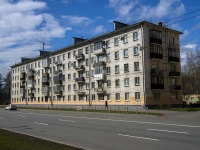 Krasnogvardeisky district, Revolyutsii road, 房屋 50. 公寓楼
