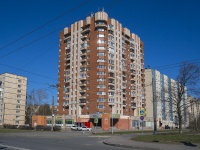 Krasnogvardeisky district, Belorusskaya st, house 4. Apartment house