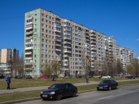Krasnogvardeisky district, Belorusskaya st, 房屋 26 к.1. 公寓楼