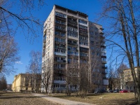 Krasnogvardeisky district, Gromov st, house 6. Apartment house