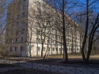 Krasnogvardeisky district, Gromov st, house 12. Apartment house