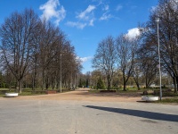 Krasnogvardeisky district, st Granitnaya. park