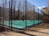 Krasnogvardeisky district, Gromov st, sports ground 