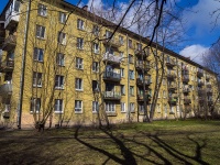 Krasnogvardeisky district, Krasnodonskaya st, house 21. Apartment house