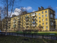 Krasnogvardeisky district, Krasnodonskaya st, 房屋 25. 公寓楼