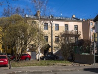 Krasnogvardeisky district, Mironov st, house 4. Apartment house