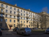 Krasnogvardeisky district, Perevoznij alley, house 9. Apartment house