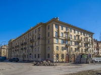 Krasnogvardeisky district, alley Perevoznij, house 9. Apartment house
