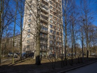 Krasnogvardeisky district, Perevoznij alley, house 19 к.1. Apartment house