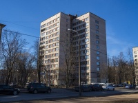 Krasnogvardeisky district, Perevoznij alley, 房屋 19 к.1. 公寓楼