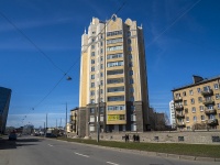 Krasnogvardeisky district, Respublikanskaya st, house 6. Apartment house