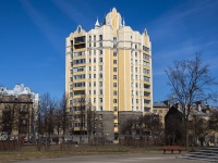 Krasnogvardeisky district, st Respublikanskaya, house 6. Apartment house