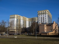 Krasnogvardeisky district, Respublikanskaya st, 房屋 24 к.1. 公寓楼