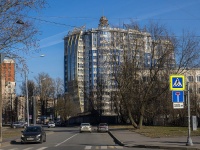 Krasnogvardeisky district, Respublikanskaya st, 房屋 35 с.1. 公寓楼