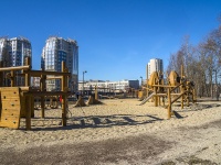 Krasnogvardeisky district, avenue Shaumyan. park
