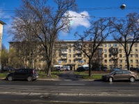Krasnogvardeisky district, Bolshaya porohovskaya st, house 22. Apartment house