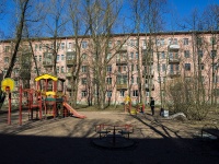 Krasnogvardeisky district, Granitnaya st, house 10. Apartment house