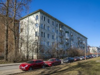 Krasnogvardeisky district, Granitnaya st, house 18. Apartment house