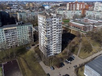 Krasnogvardeisky district, Udarnikov avenue, 房屋 22 к.4. 公寓楼