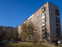 Krasnogvardeisky district, Udarnikov avenue, house 15 к.1. Apartment house