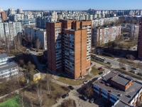 Krasnogvardeisky district, Udarnikov avenue, house 22 к.1. Apartment house