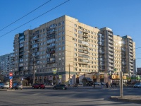 Krasnogvardeisky district, avenue Udarnikov, house 23. Apartment house