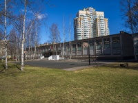 Krasnogvardeisky district, avenue Udarnikov, house 31. gymnasium