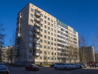 Krasnogvardeisky district, st Kommuni, house 44 к.2. Apartment house