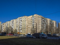 Krasnogvardeisky district, Entuziastov avenue, 房屋 28 к.1. 公寓楼