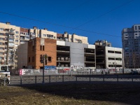 Krasnogvardeisky district, avenue Entuziastov, house 32. building under construction