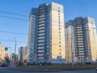Krasnogvardeisky district, avenue Entuziastov, house 37/12. Apartment house
