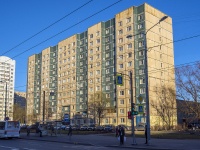 Krasnogvardeisky district, avenue Entuziastov, house 39 к.1. Apartment house