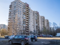 Krasnogvardeisky district, avenue Entuziastov, house 46 к.1. Apartment house
