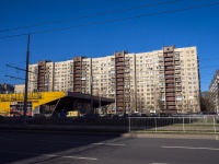 Krasnogvardeisky district, avenue Entuziastov, house 45 к.2. Apartment house