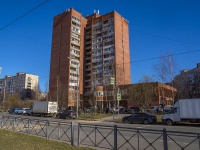 Krasnogvardeisky district, avenue Entuziastov, house 49 к.1. Apartment house
