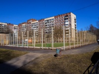 Krasnogvardeisky district, Entuziastov avenue, sports ground 