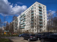Krasnogvardeisky district, Marshala blyuhera st, house 55. Apartment house