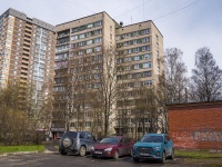 Krasnogvardeisky district,  , house 81. Apartment house