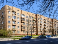 Kronshtadsky district, Lenin avenue, house 1. Apartment house