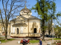 Kronshtadsky district, chapel в честь Тихвинской иконы Божией Матери, Lenin avenue, house 16А
