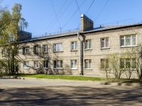 Kronshtadsky district, Flotskaya st, house 1. Apartment house