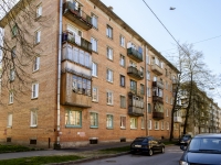 Kronshtadsky district, Gusev st, 房屋 6. 公寓楼
