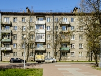 Kronshtadsky district, Gusev st, 房屋 11. 公寓楼